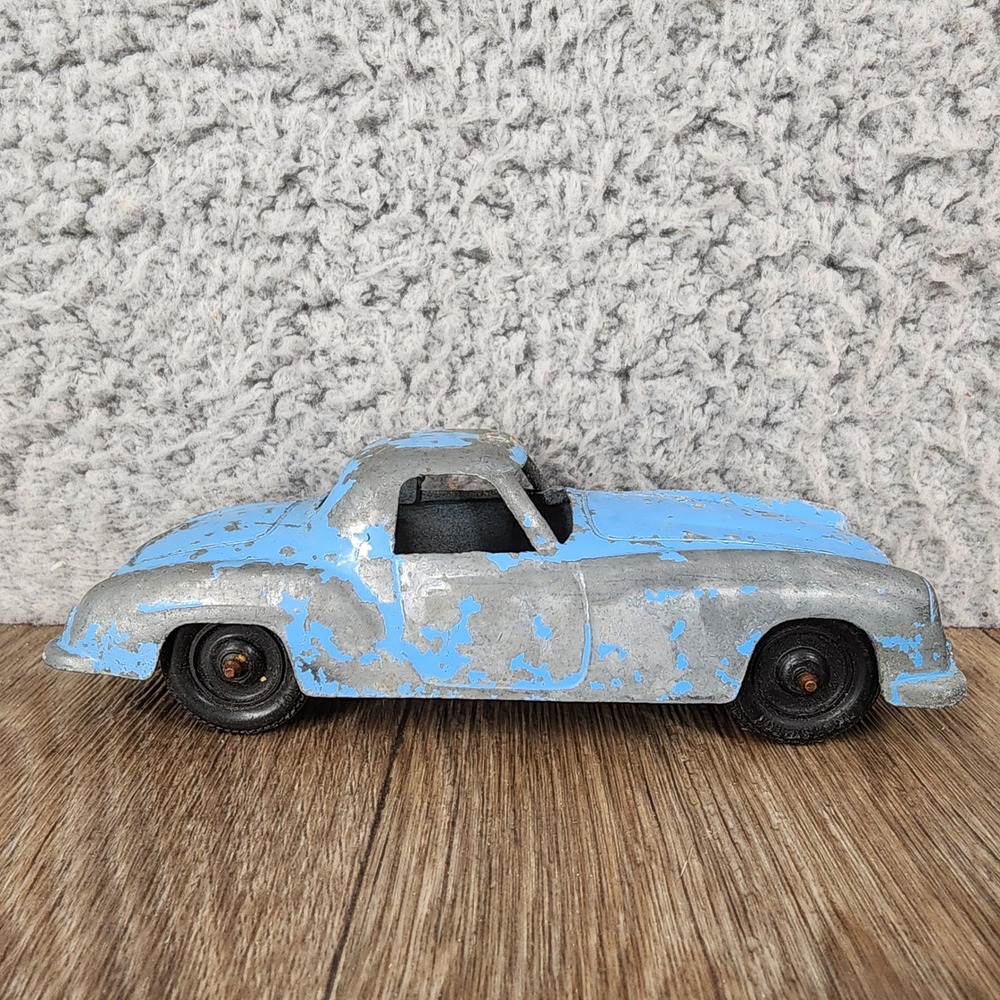 Vintage‎ Tootsietoy Mercedes 190 SL Diecast Toy Car Blue Chicago USA 5 Inch